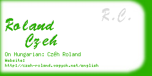 roland czeh business card